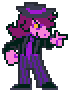 Susie's gangster outfit from the Shadowmen teaser.