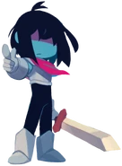 Kris artwork Famitsu.png (647 KB) Temmie Chang's artwork of Kris from March 2019's Weekly Famitsu Magazine issue.