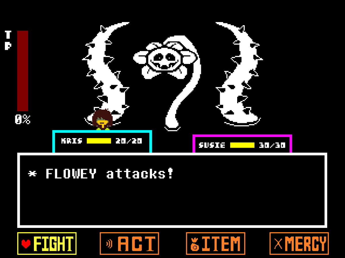 nothing useful. — (Part 1 of 2) At the start of the game, Flowey