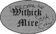 Withick Mire sign