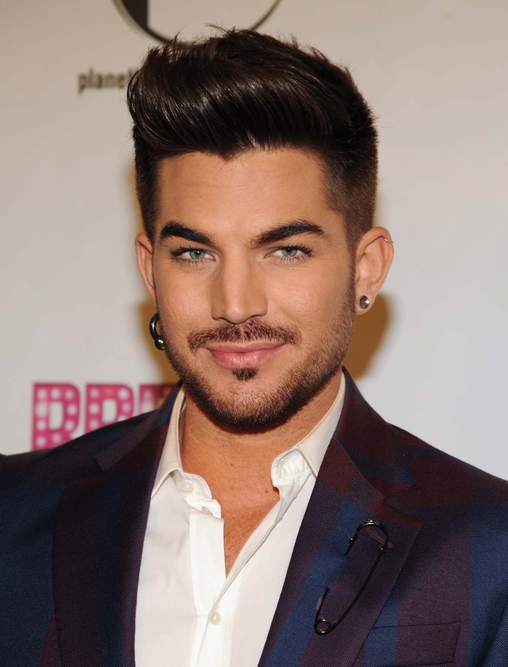 Adam Lambert shirtless - Google Search | Mustache and goatee, Beard styles,  Pompadour hairstyle