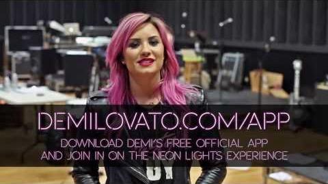 Demi Lovato - DOWNLOAD THE OFFICIAL APP!