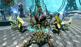 The Shambler (front and center).
