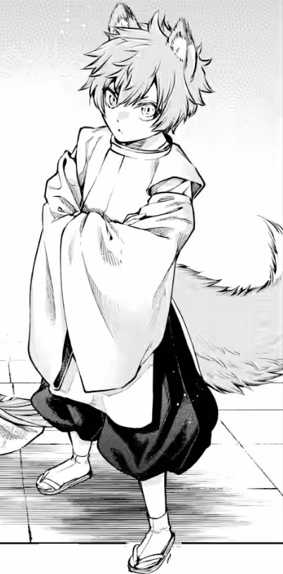 anime white fox demon