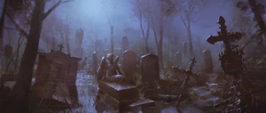 Graveyard Artwork By ChrisRosewarne