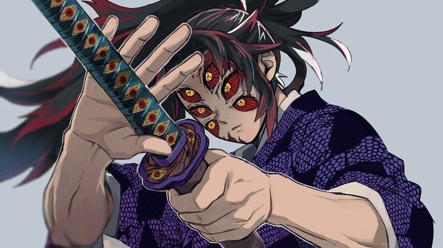 Kokushibo demon slayer kimetsu no yaiba Oni