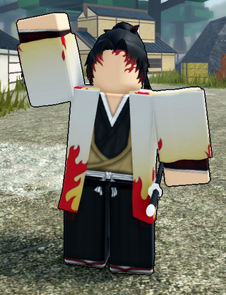 How to make Kyojuro Rengoku Avatar in Roblox, Demon Slayer Cosplay