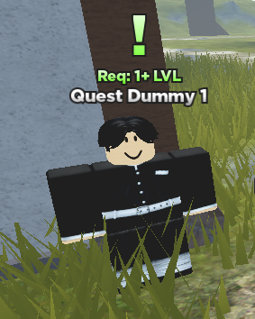 a one piece game quest dummy