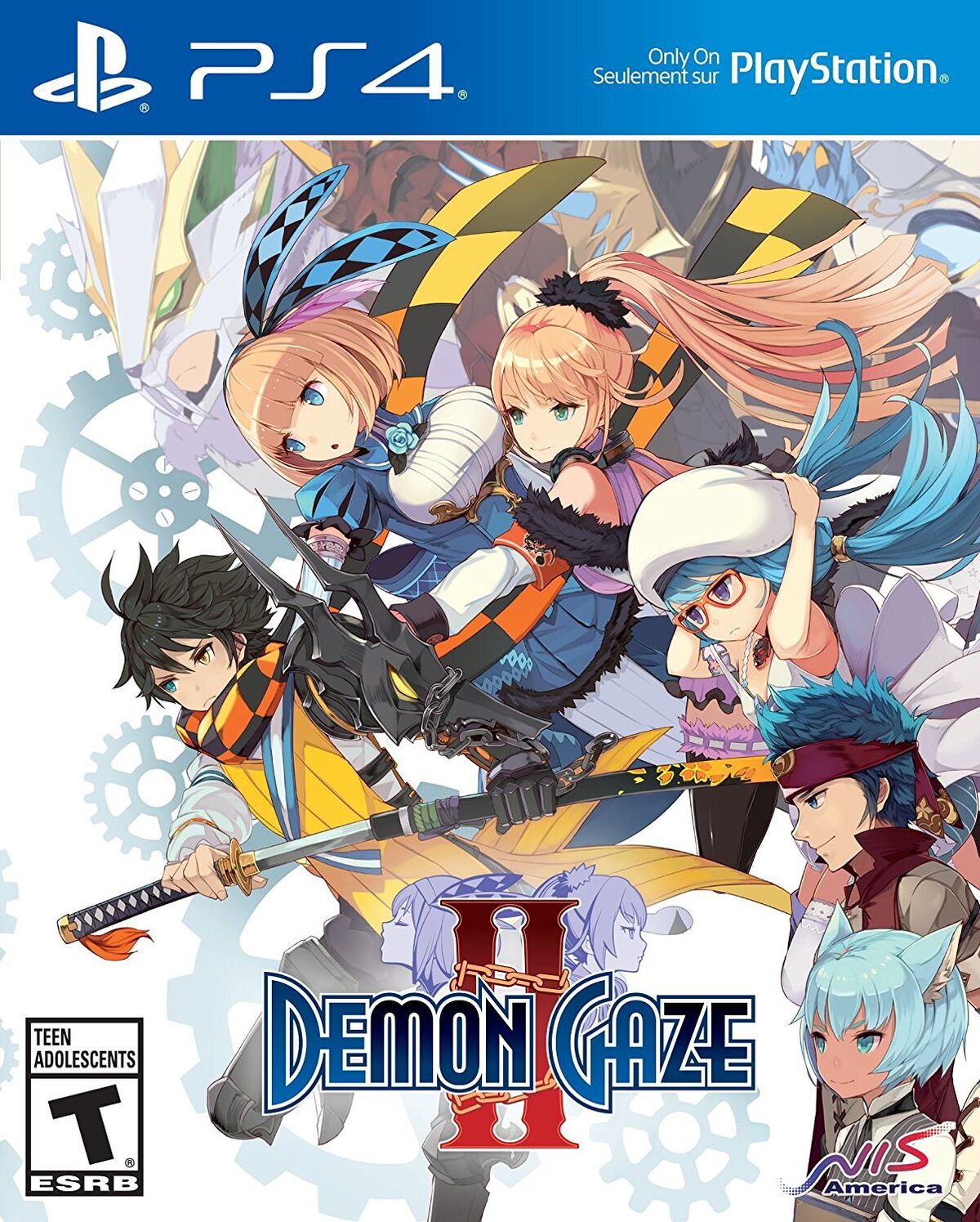 デモンゲイズ2 ( DEMON GAZE2 ) 店頭販促用 ポスター B2サイズ デモンゲイズ2 ( DEMON GAZE2 ) 店頭販促用 ポスター B2サイズ