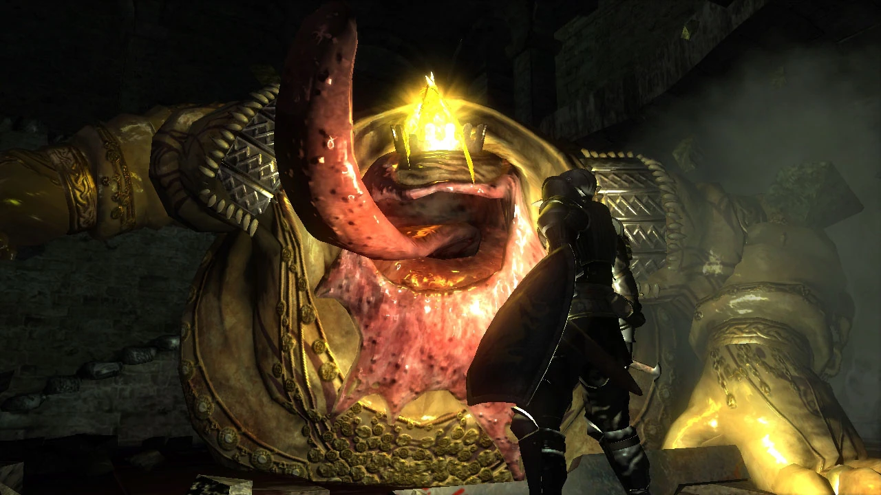 Demon's Souls pure white tendency setup in Demon's Souls — Shrine of Storms guide