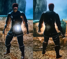 Black Leather Set