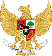 Garuda as national symbol of Indonesia
