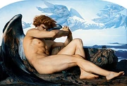 The Fallen Angel (1847) by Alexandre Cabanel