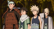 Tobirama mit seinem Vater und seinen Brüdern
