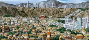 Das moderne Konohagakure nach dem vierten Shinobi-Weltkrieg