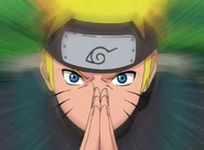 Dieses Fingerzeichen wird dazu verwendet den Chakrafluss besser kontrollieren zu können. Naruto Uzumaki setzt es bei Kai ein und Jiraiya bei Senpou: Goemon.