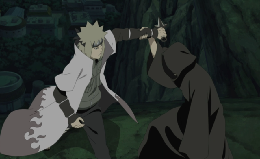 Minato Vs Tobi Narutopedia Fandom