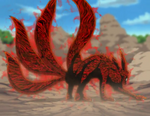 Vierschwänzige Kyuubi-Form