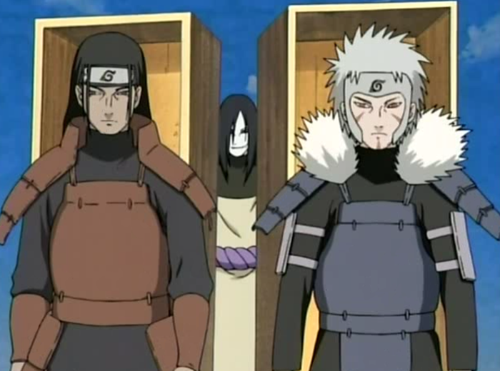 orochimaru vs hiruzen 