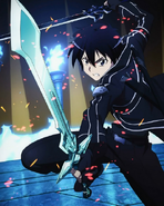 Kirito with Dual Blades from Sword Art Online.