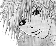 Kurosaki's worried face.