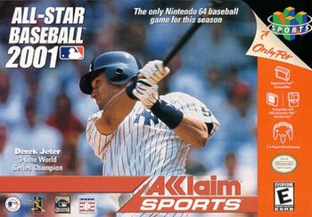 All-Star Baseball 2001 Cover