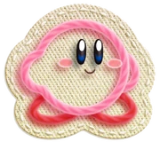 Kirby aus Stoff und Garn!