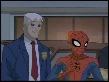 George Stacy and Spider-Man