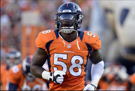 DENVER BRONCOS: Von Miller named AFC Defensive Player of the Month