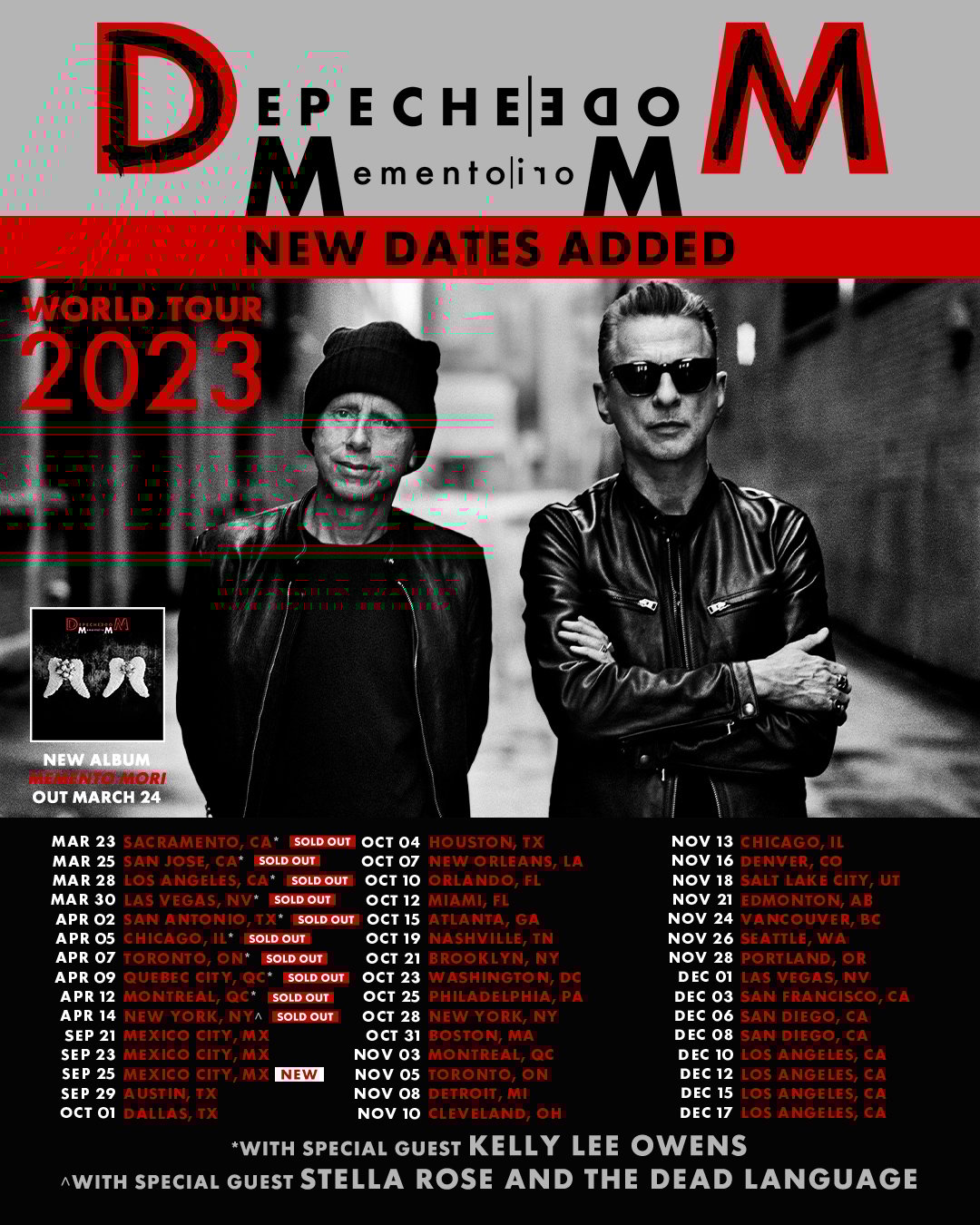 Depeche Mode Tour Dates 2025 Usa