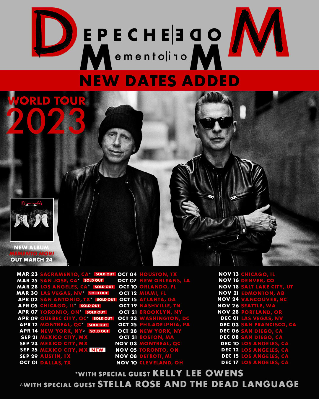 Depeche Mode announce first album and tour since Andy Fletcher's death