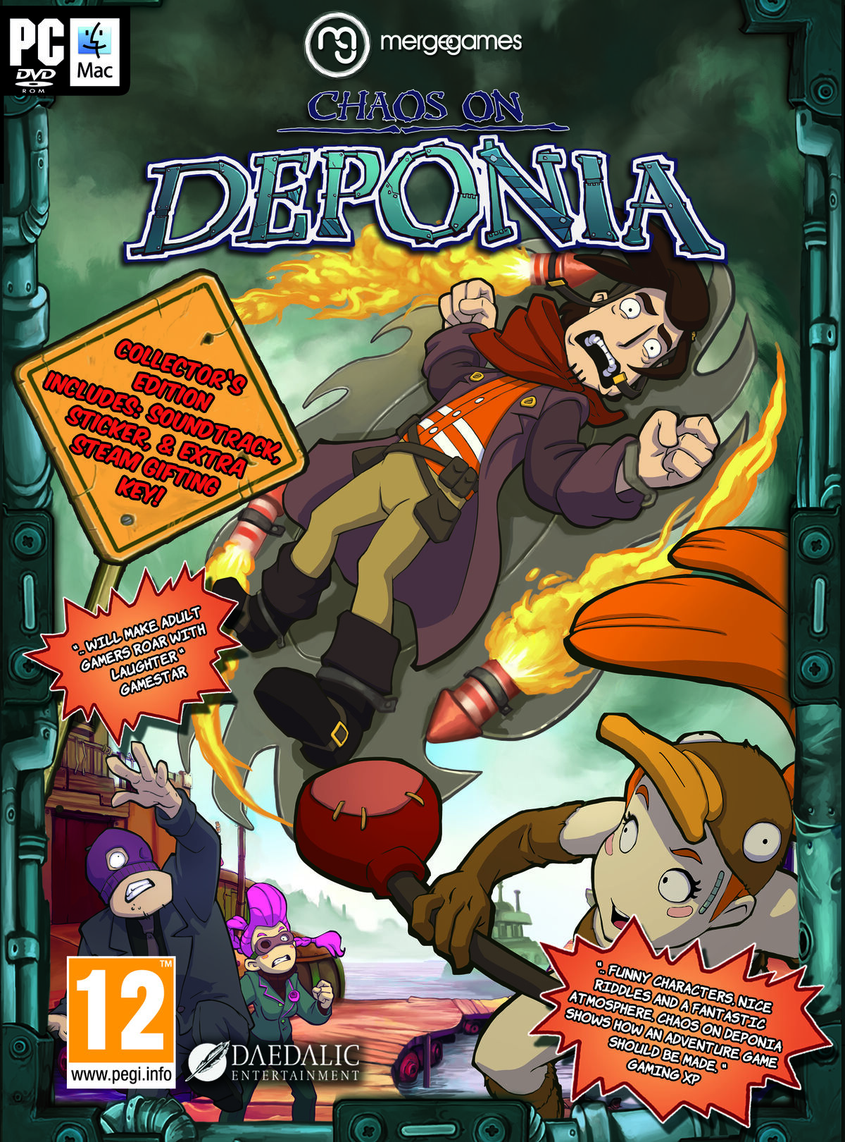 Chaos on Deponia | Daedalic wiki | Fandom