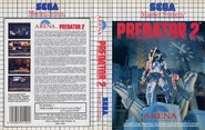 Predator 2 SEGA Master System (Caratula del Reino Unido)