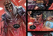 Njohrr bastante enojado con Dek en la precuela gráfica de Predator: Badlands.