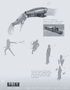 Arte Conceptual del Net Gun realizado por Farzard V para la película Prey