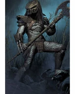 Tristian Jones Art.jpg (97 kB) Warrior Predator sobre el cuerpo sin vida de un Predalien
