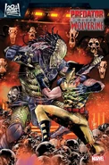 Predator versus Wolverine #4 por Marco Checchetto