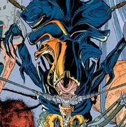 Una Reina Alien que se encontraba capturada a bordo de la nave de Yeyinde