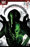 Alien: Black, White & Blood #3 por Jonas Scharf