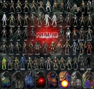 Neca Predator Visual Checklist 2014