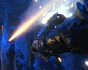 El  atacando a  durante su encuentro en el matadero de la 