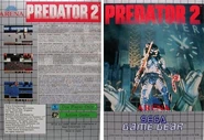 Predator 2 SEGA Game Gear (Caratula del Reino Unido)