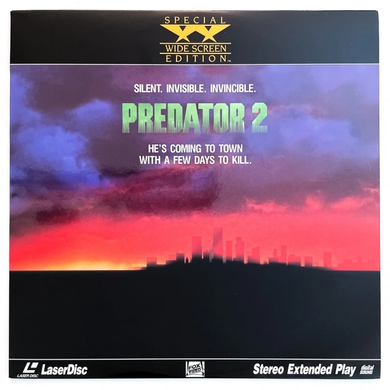 Predator 2 (USA LaserDisc) Wiki Depredador AVP Fandom