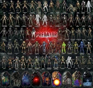 Neca Predator Visual Checklist 2015