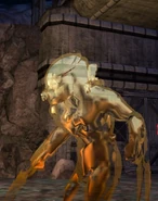 Warrior Yautja (LV-412) usando su sistema de camuflaje en LV-412