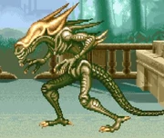 Un Royal Guard en videojuego arcade de 