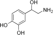 180px-Norepinephrine structure.png