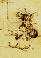 First sketch of Akkikuyu by Robin Jarvis