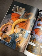 Merlijn en een draak door Dimitri Fogolin op Facebook