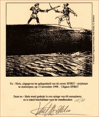 Rode Ridder Nieuwe reeks 169 ex libris